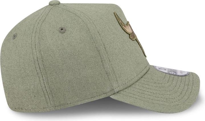 Image du produit New Era A-Frame Trucker Lin Cap - Chicago Bulls olive (Taille unique)