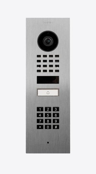 Actual product image Doorbird D1101KV Flush-mounted V4A IP video door intercom stainless steel (brushed) (Wireless)