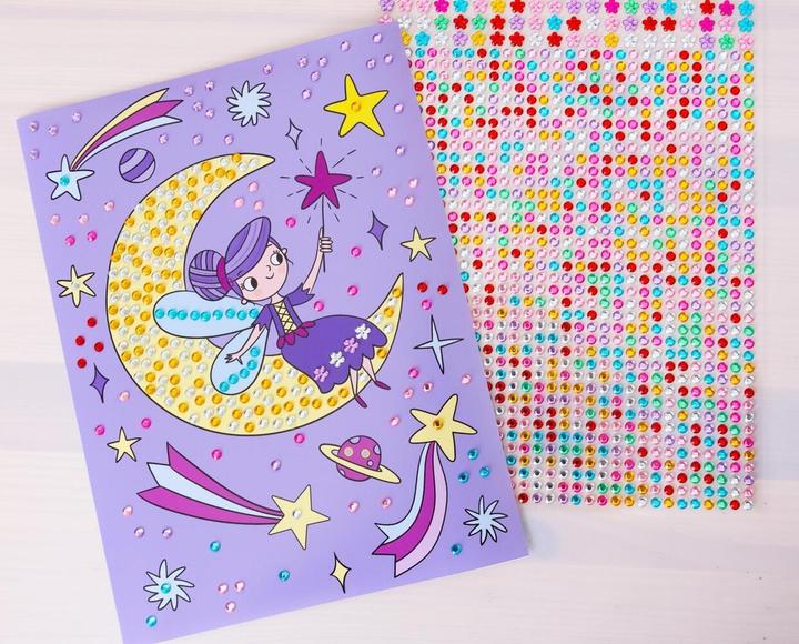 Image du produit Mon carnet d'autocollants Diamant - Fées