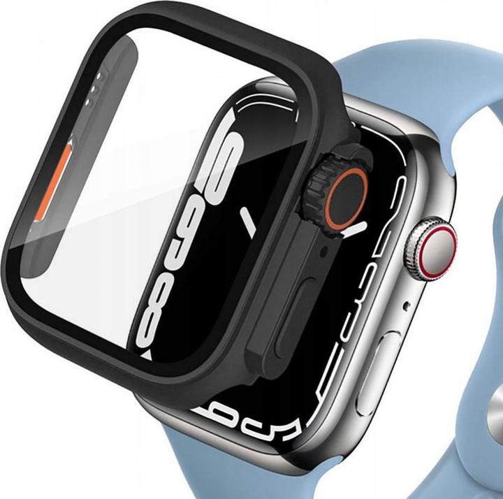 Produktbild Tech-Protect Defense360 case for Apple Watch 4 / 5 / 6 / SE (44mm) - black and orange
