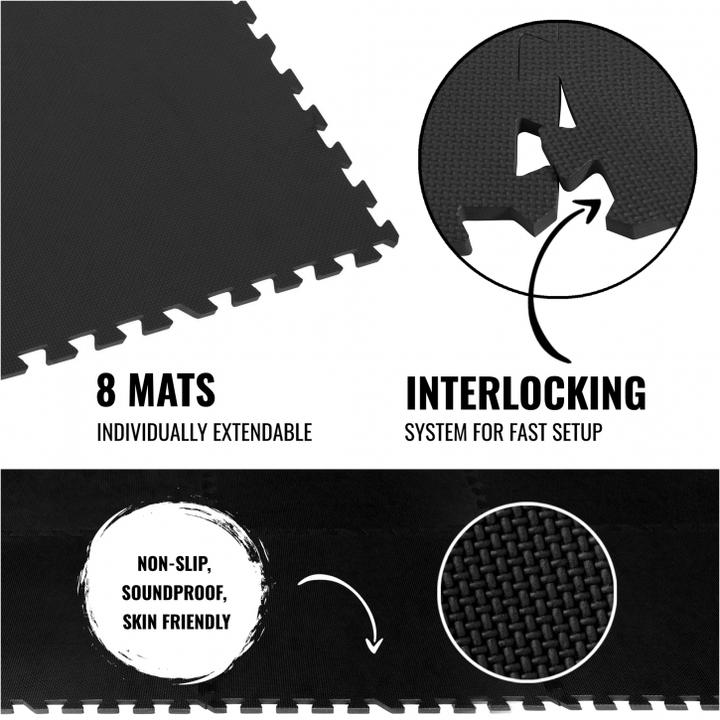 Image du produit Gorilla Sports Tapis de protection du sol Fitness (1.20 cm)