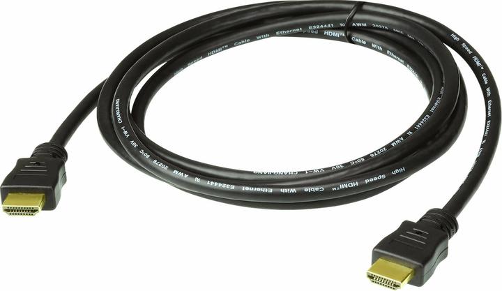 Aten HDMI High Speed with Ethernet Cable (2 m, HDMI)