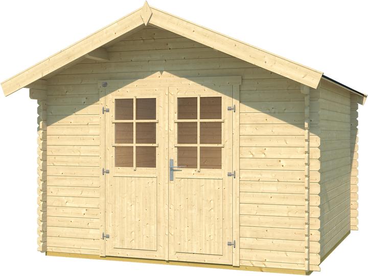 Produktbild Weka Holzbau Mülltonnenbox für 2 Tonnen, anthrazit imprägniert