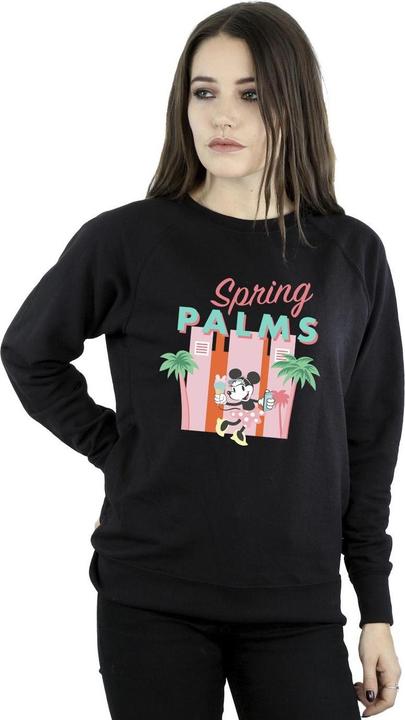 Actual product image Disney Womens/Ladies Minnie Mouse Spring Palms Sweatshirt (XL)