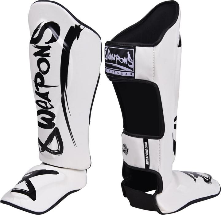 Actual product image 8Weapons Shin Guards - Unlimited white M (M)