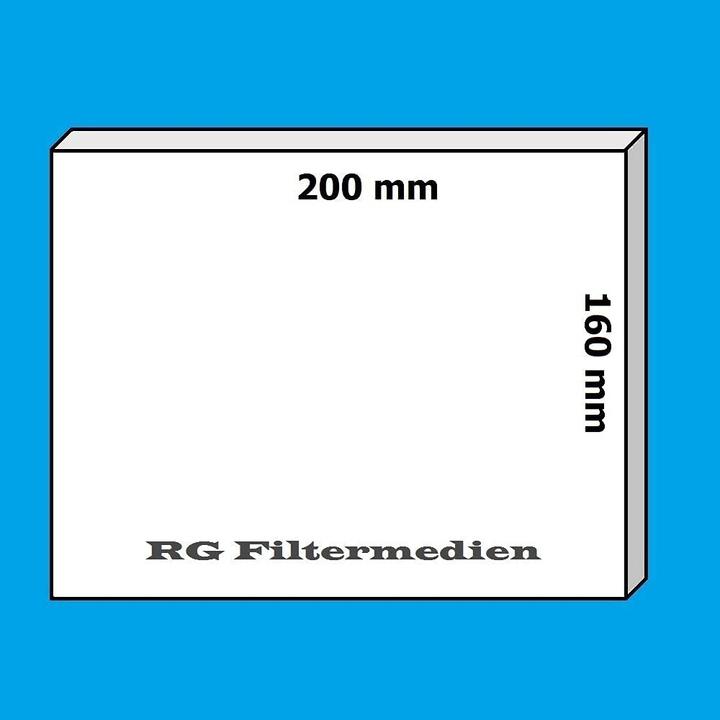 Image du produit RG Filtermedien 100 filtres de rechange pour Meltem Vario - 200x160 mm