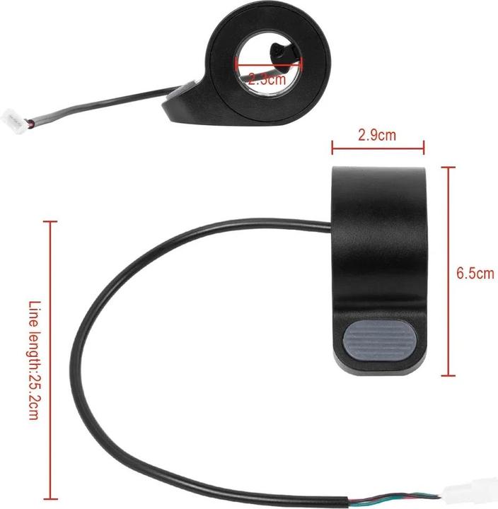Immagine prodotto Homava Leva dell'acceleratore per Xiaomi 4 Pro / 4 e-scooter