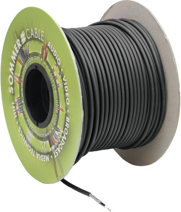 Actual product image Sommer Cable Instrument cable 100m sw Tricone XXL (100 m)