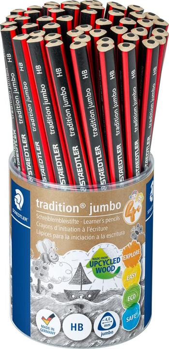 Immagine prodotto Staedtler jumbo 1285 Espositore da banco per imparare a scrivere, 50 matite per imparare a scrivere, HB (HB, 1 x)