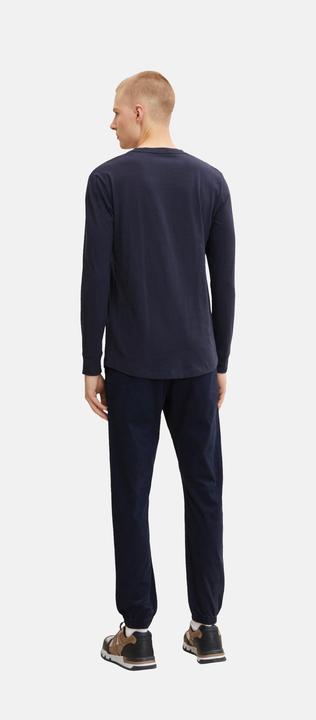 Image du produit Tom Tailor Longsleeve Unifarbenes Langarmshirt mit Rundhalsausschnitt (XL)