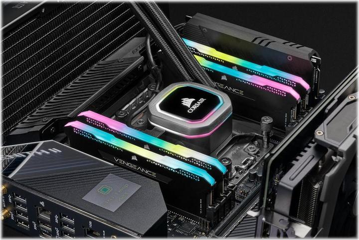 Produktbild Corsair Vengeance RGB Pro SL (2 x 32GB, 3200 MHz, DDR4-RAM, DIMM)
