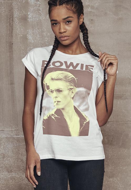 Actual product image Merchcode Ladies David Bowie Tee (S)