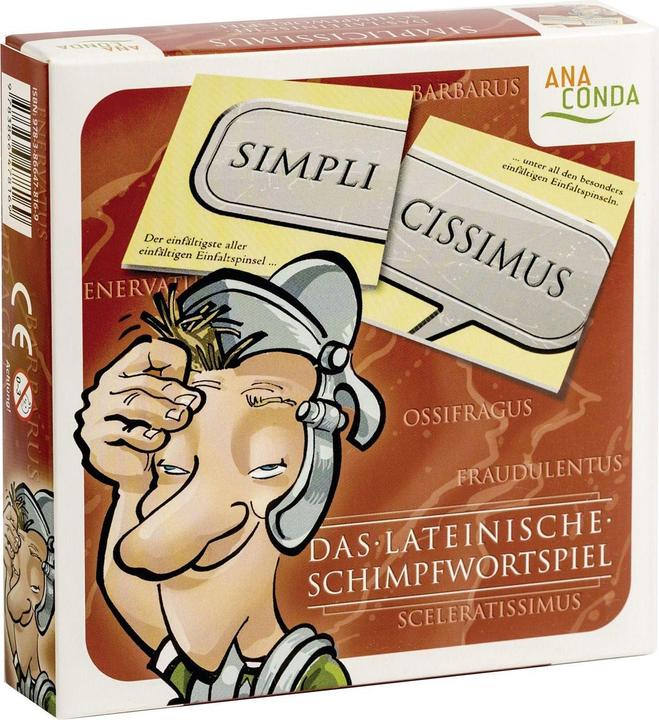 Image du produit Simplicissimus Le jeu latin des gros mots (Allemand)