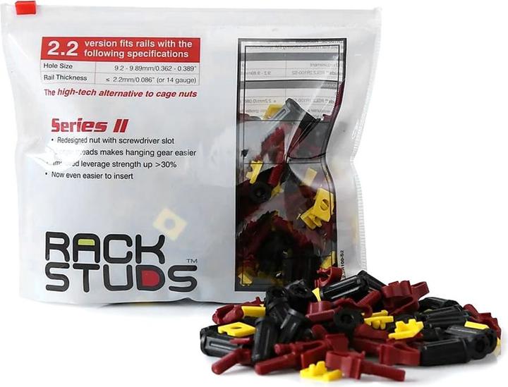 Image du produit Minkels Éléments de rack, rouge, sac 100 pcs. Unité : Sac 100 pcs
