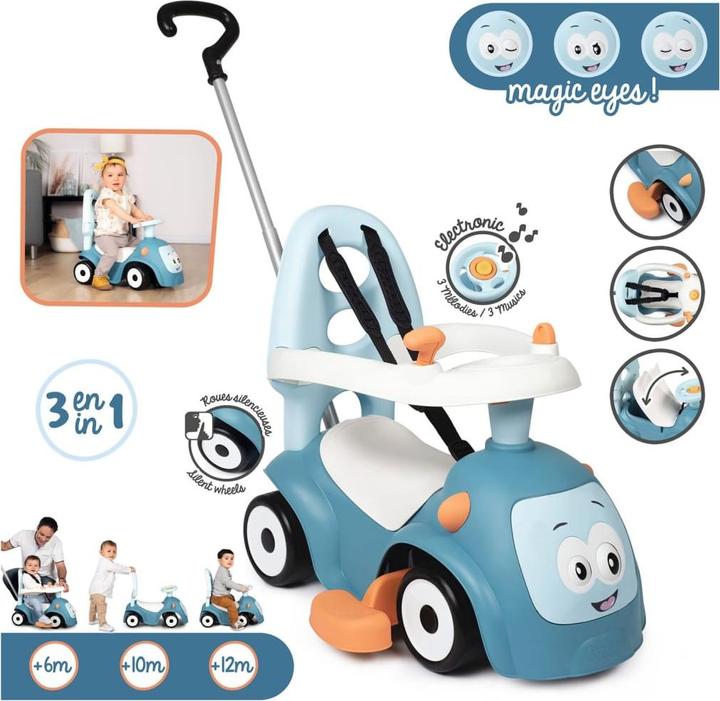 Produktbild Smoby Maestro Ride On Rutschauto Blau