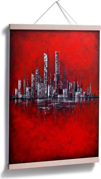 Produktbild Trenddeko Fedrau - Rot (40 x 60 cm)