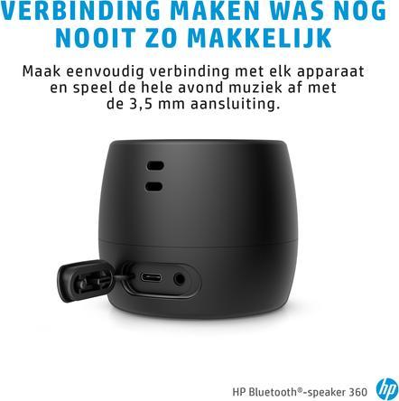 Productafbeelding HP Bluetooth luidspreker 360 (13 h, Werkt op batterijen)
