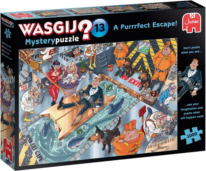 Actual product image Jumbo Puzzle Wasgij Mystery 13 (1000 pieces)