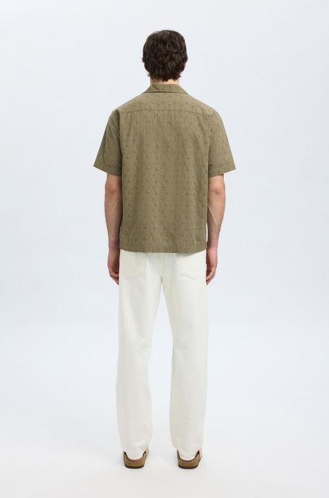 Produktbild Selected Homme Broderie Anglaise Kurzarmhemd (XL)