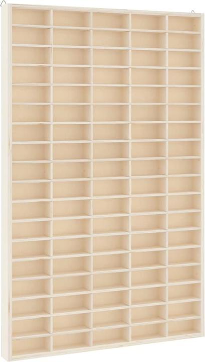 Image du produit VidaXL Vitrine murale Vitrine suspendue Vitrine de collectionneur avec 90 compartiments