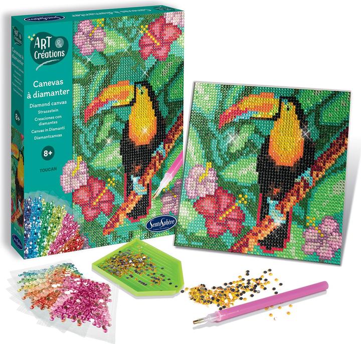 Image du produit Sentosphere Image en strass Toucan