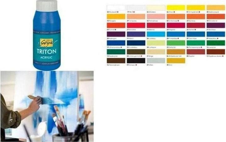 Image du produit Solo Goya Acrylique Triton (Argent, 750 ml)