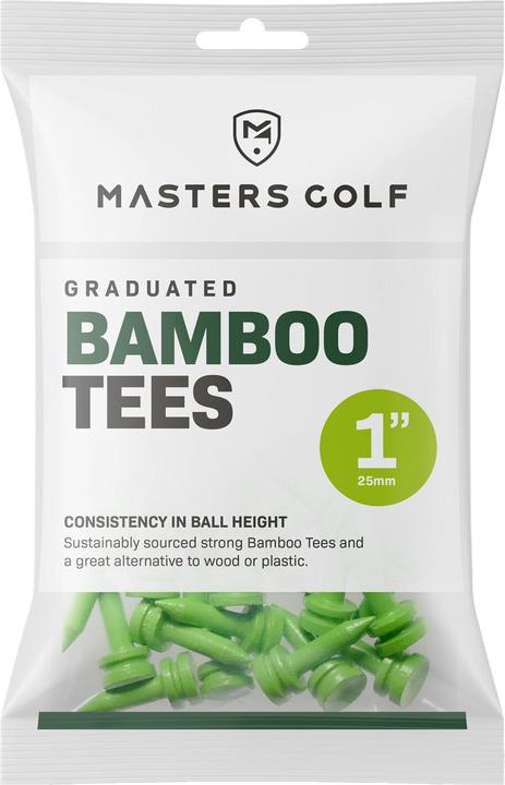Masters Abgestufte GolfTees Bambus 25erPack
