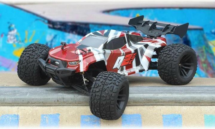 Actual product image Maverick Quantum2 XT Flux 1/10th Stadium Truck - Red (RTR Ready-to-Run)