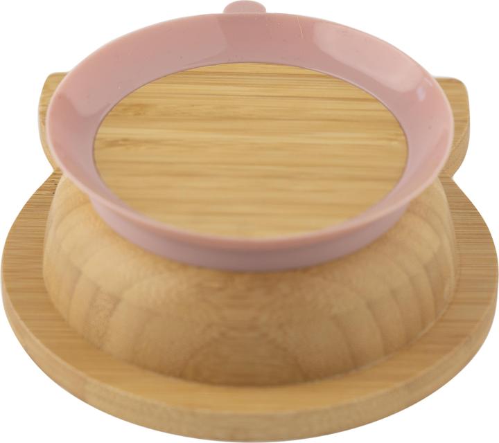 Actual product image Citron Bamboo Bowl Set Unicorn Pink