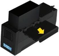 Actual product image Orvaldi ID800CH Uninterruptible Power Supply (UPS) Line-Interactive 0.8 kVA (800 VA, 480 W, Line-interactive UPS)