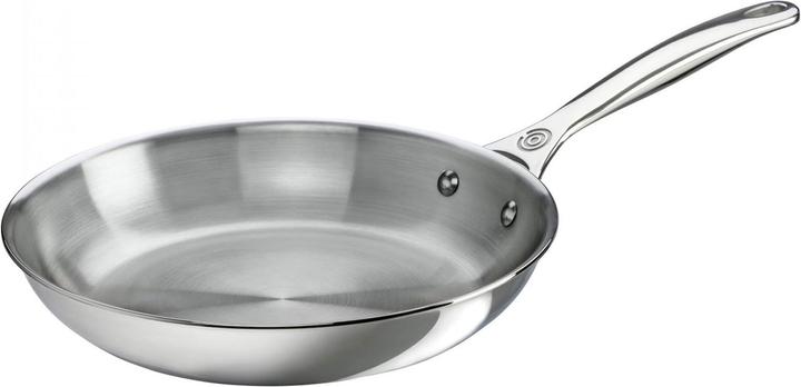 Actual product image Le Creuset 3-ply Plus (26 cm, Frying pan, Stainless steel)