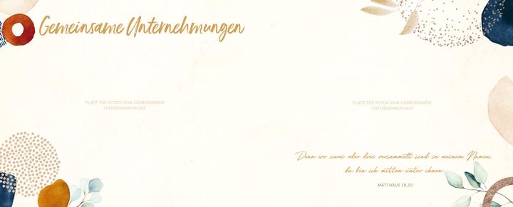 Actual product image Confirmation Album with Gold Foil Embossing