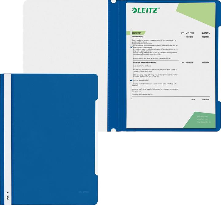 Image du produit Leitz Agrafeuse standard en plastique (A4, 1 x)