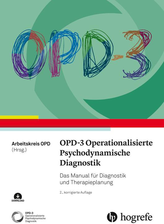 Immagine prodotto OPD-3 - Operationalisierte Psychodynamische Diagnostik (Tedesco, Gruppo di lavoro OPD, 2024)