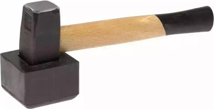 Dedra Martello da pavimentazione da 1,0 kg con attacco in gomma (1250 g)