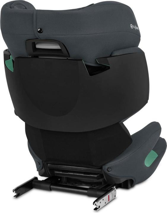 Produktbild Cybex SOLUTION X I-FIX Cobblestone Grey | dark grey (Kindersitzerhöhung, ECE R129/i-Size Norm)