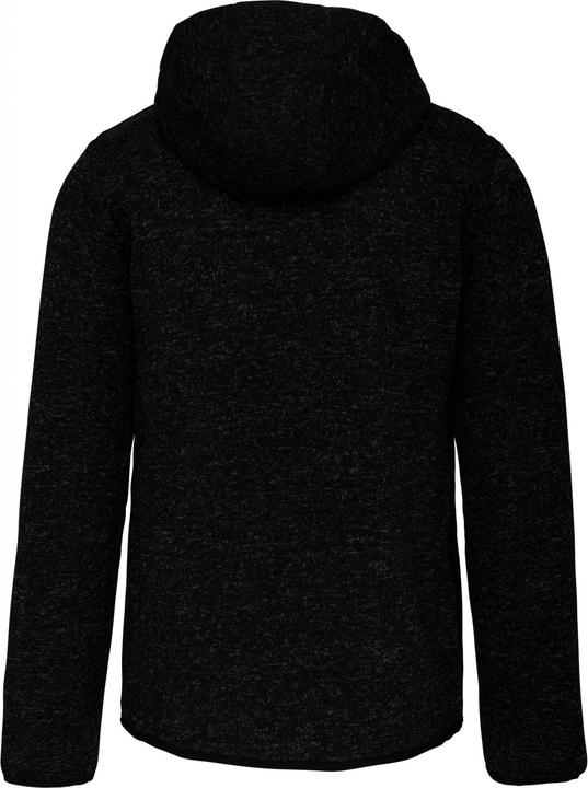 Produktbild Proact Sweatshirt Zipper mit melierter Kapuze (XXL)