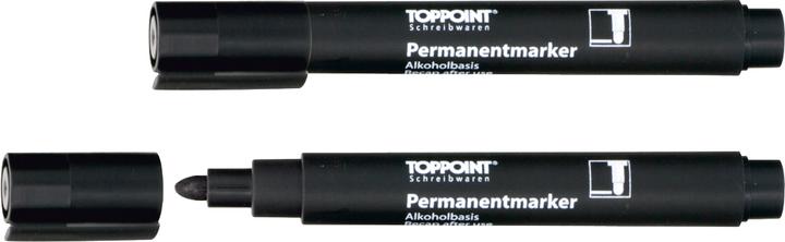 Actual product image Toppoint Permanent marker-black (Black, 5 mm, 1 x)