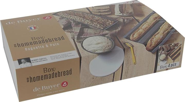 Immagine prodotto de Buyer Set di 4 #HOMEMADEBREAD: 2 MOULES+GRIGNETTE+PATO DI COCCO, 35cm