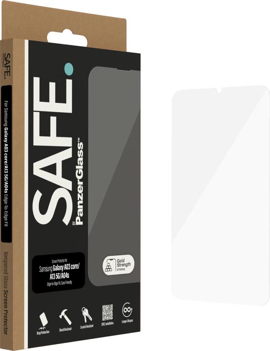Actual product image Safe Ultra-Wide Fit (1 Piece, Samsung Galaxy A04S, Samsung Galaxy A04e, Samsung Galaxy A13 5G, Samsung Galaxy A03 Core)
