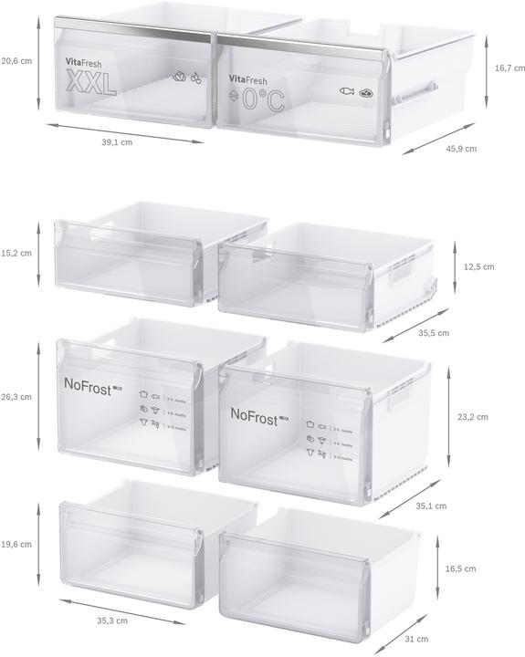 Immagine prodotto Bosch Hausgeräte KFN96APEA (605 l)