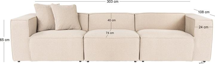 Actual product image Atelier del Sofa Lora (3-seater)