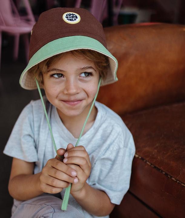 Produktbild Hello Hossy Mini Tree Bucket Hat - Braun / Grün (45, 47, 44 C, 48 C, 46 C)
