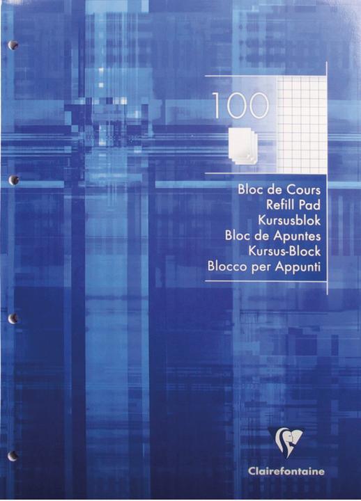 Clairefontaine Ringbuchblock (A4, Kariert, Weicher Einband)