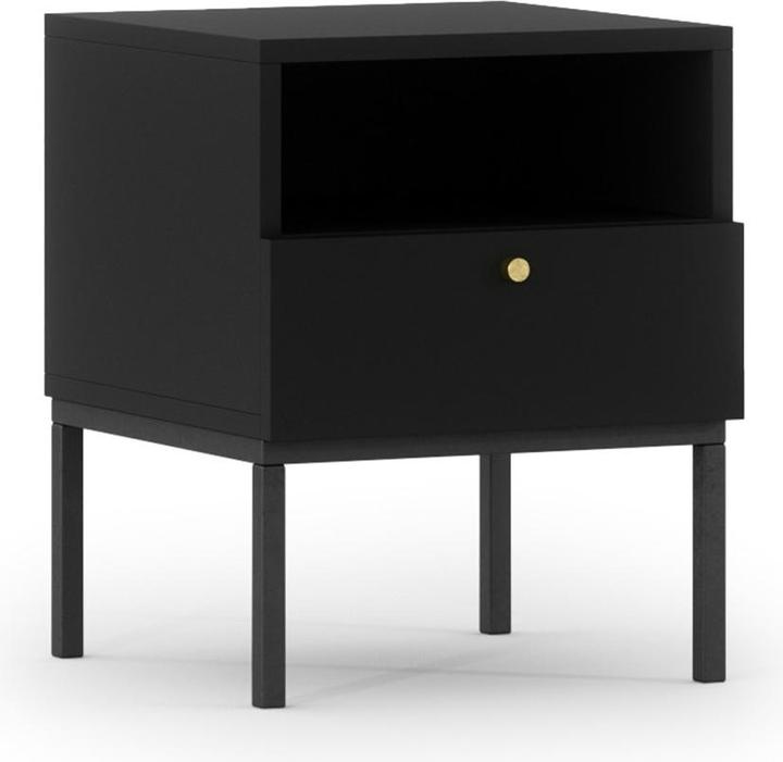 Black Czarny Mat