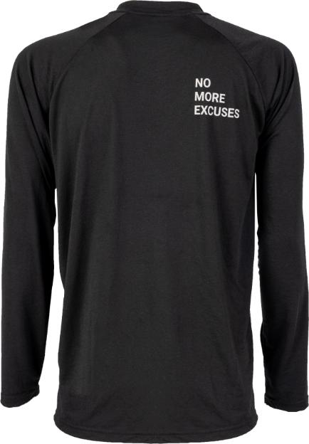 dirtlej Mountee Men Long, Longsleeve Jersey, black