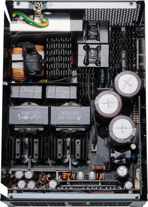 Actual product image Phanteks Revolt 1600W Titanium, ATX 3.0, PCIe 5.0, full modular - 1600 Watt, black (1600 W)
