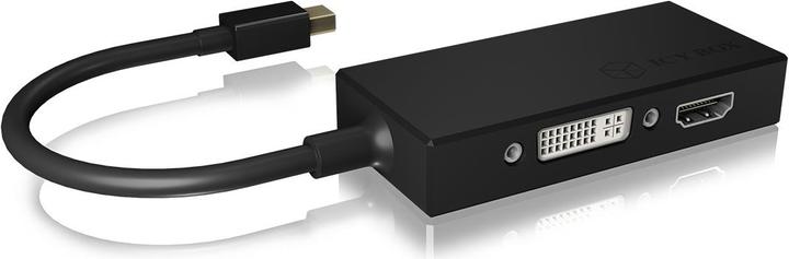 Produktbild Icy Box Mini DisplayPort zu (DVI, HDMI, VGA, 4 cm)
