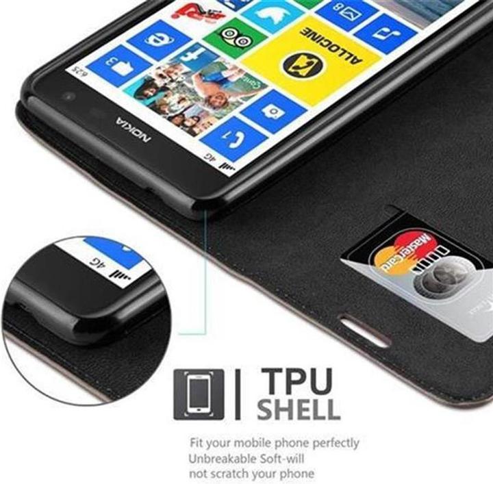 Productafbeelding Cadorabo Boek Onzichtbare Magneethoes (Nokia Lumia 625)