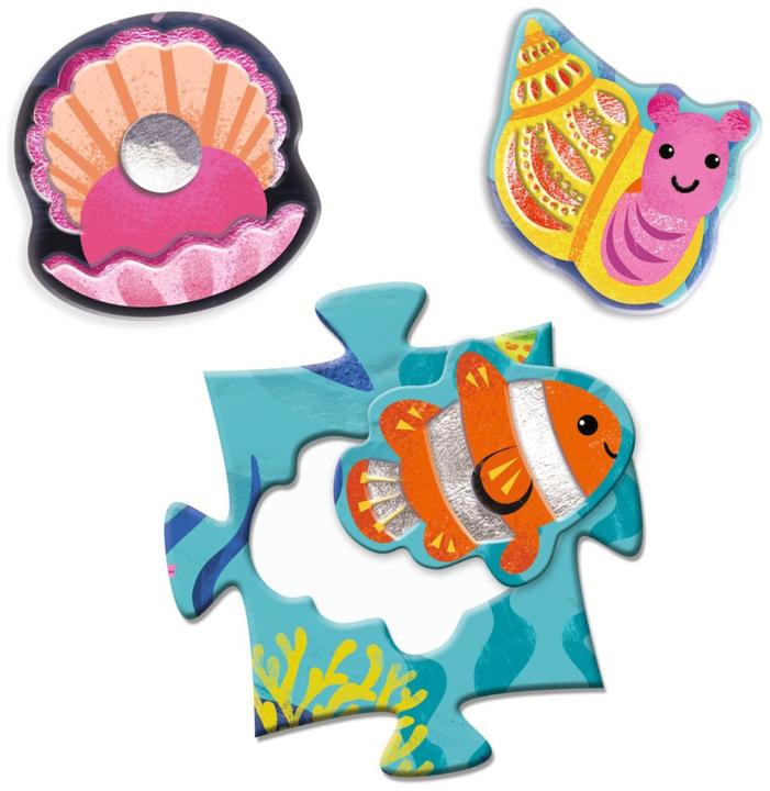 Image du produit Djeco Puzzle Tactilo Mer 32 pièces (32 pièces)